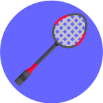 raquetas de badminton