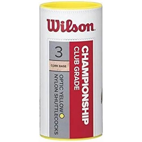 Wilson Volantes de bádminton, Championship, Tubo de 3 Unidades