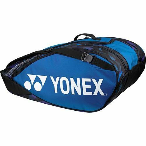 YONEX Pro Racquet Bag 12 Pcs Raquetero Azul - Negro